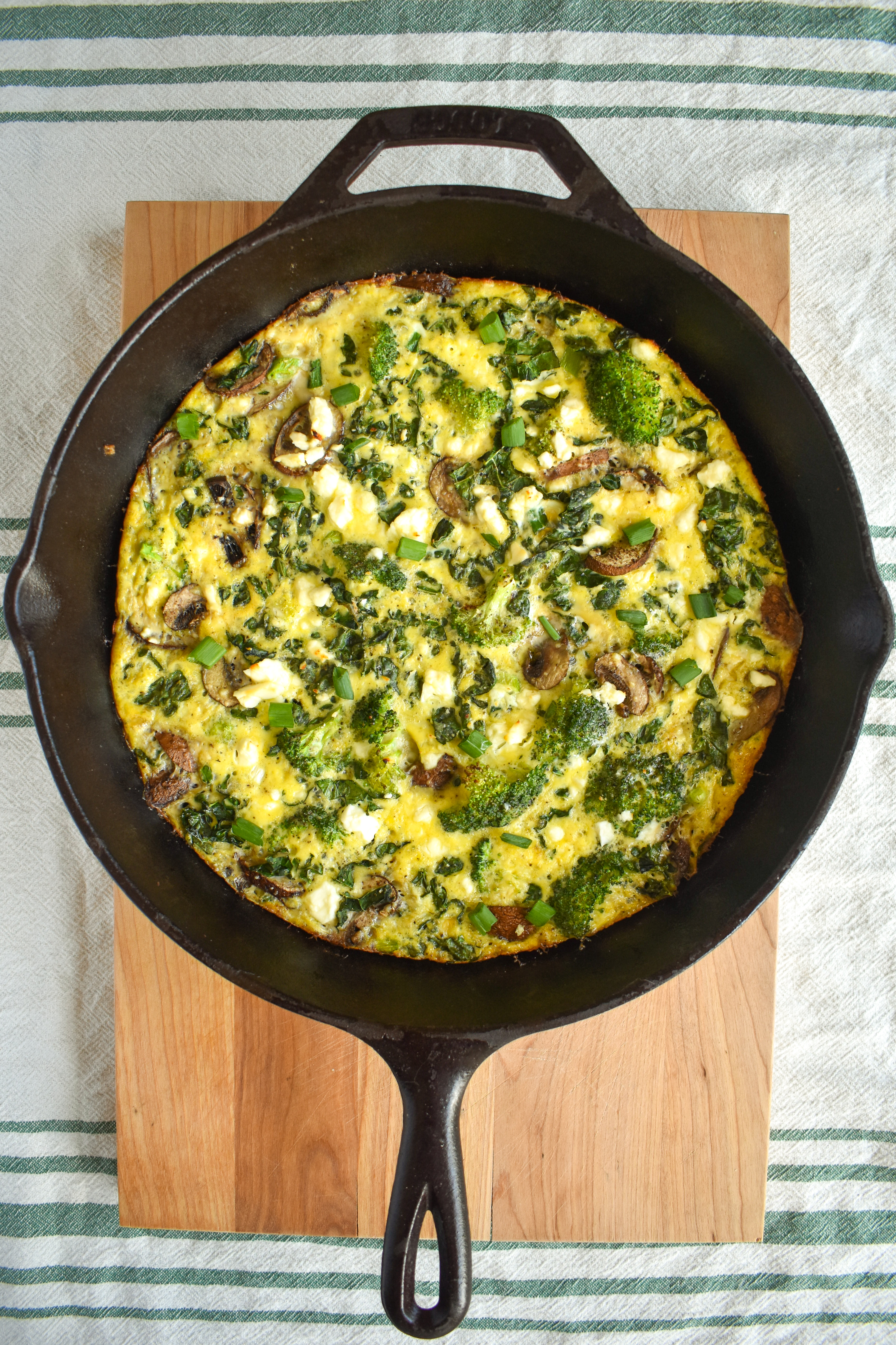 Veggie Frittata- Animal Vegetable Miracle Review