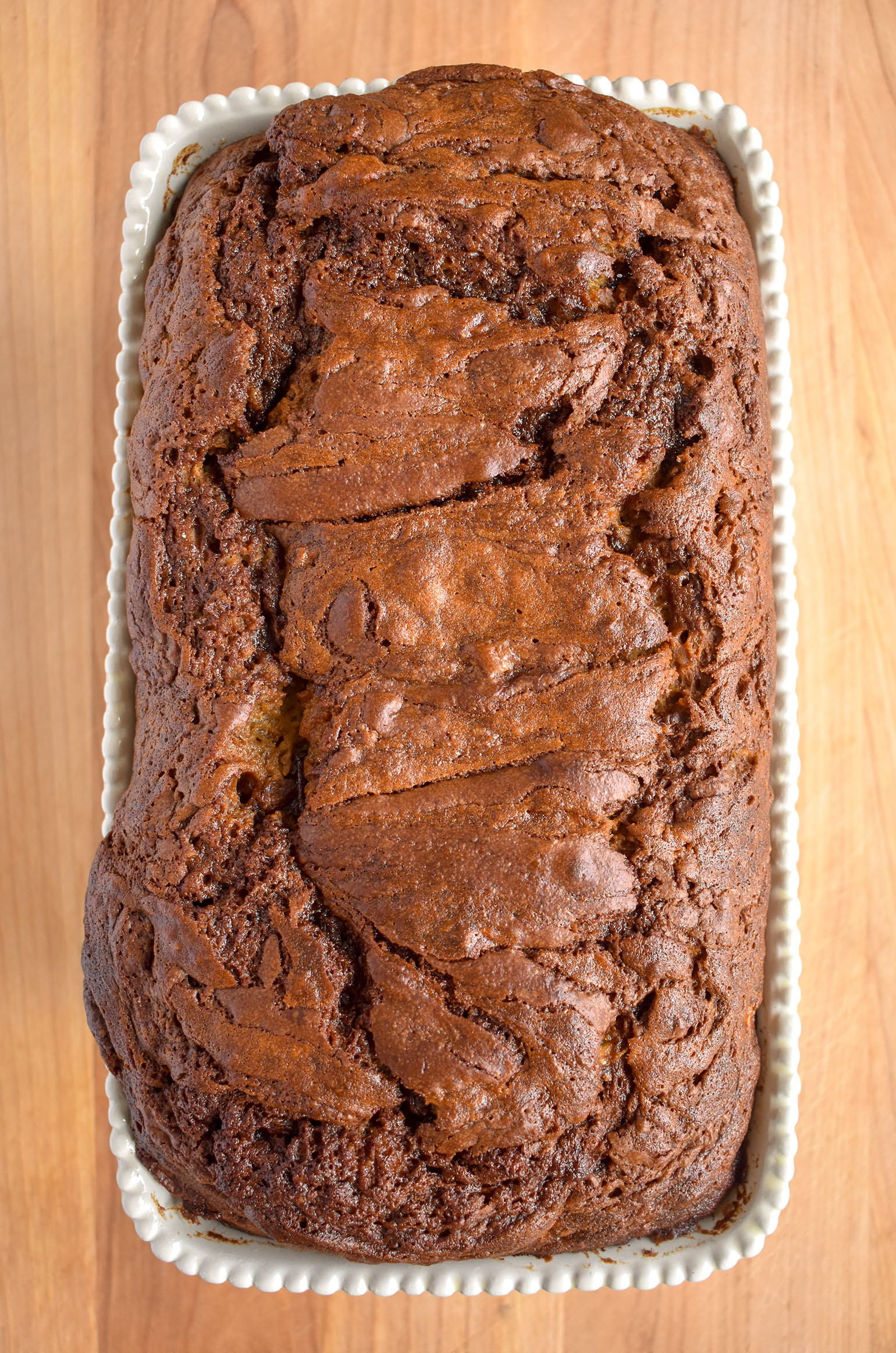 Marbled Nutella Banana Bread