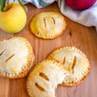 Baked apple cheddar hand pies