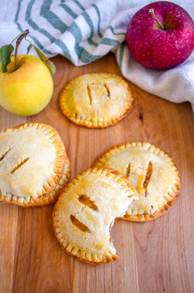 Baked apple cheddar hand pies