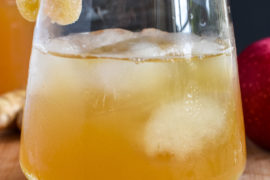 Honey Ginger Cider Bourbon Cocktail